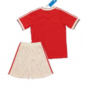 Fußballtrikots Manchester United Retro Kinder Heim Trikotsatz 1984